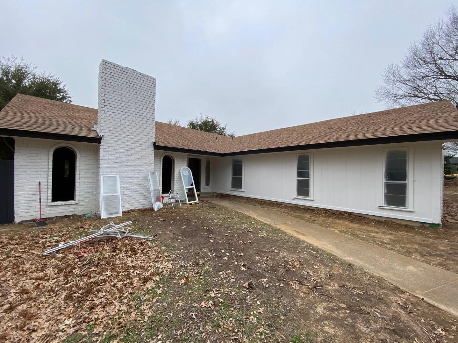 Residential project in progress